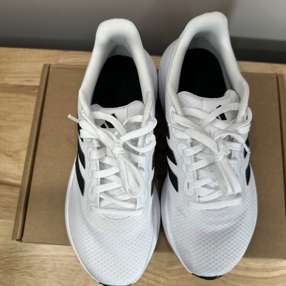 Adidas Women's Size 8 White Run Falcon 3.0W Sneakers Athletic Running Shoes - Picture 5 of 8
